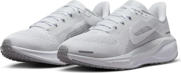 Nike Pegasus 41 white/pure platinum/metallic silver (Damen)
