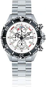Chris Benz Depthmeter Chronograph 300m Taucheruhr arktisweiß