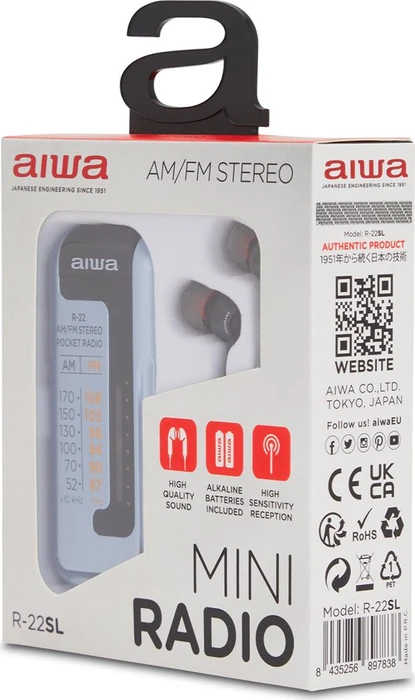 Aiwa R-22 silber