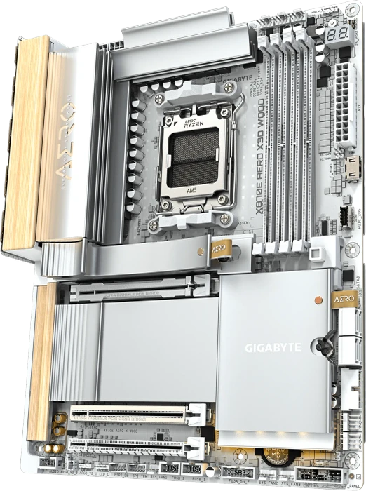 GIGABYTE X870E Aero X3D Wood (AMD AM5)