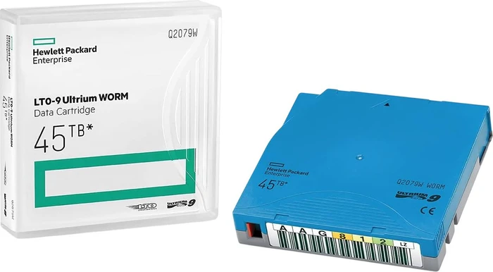 HPE LTO-Ultrium 9 Kassette WORM, 18TB/45TB