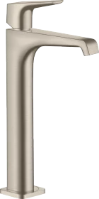 Hansgrohe Axor Citterio E 250 mit Hebelgriff für Aufsatzwaschtische mit Ablaufgarnitur brushed nickel