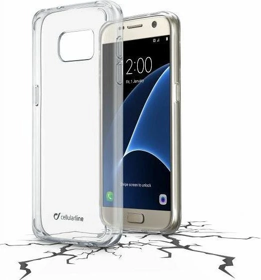 Cellularline Clear Duo für Samsung Galaxy S7 transparent