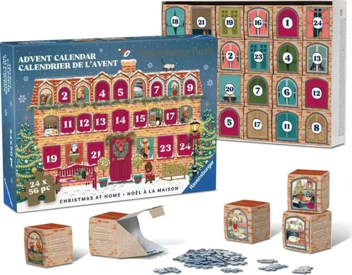 Ravensburger Puzzle-Adventskalender Christmas at Home