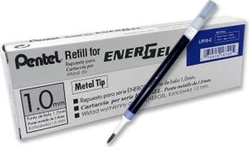 Pentel EnerGel Roller Pen LR10-CX Tintenrollermine 0.5mm (1mm Ball) blau, 12er-Pack