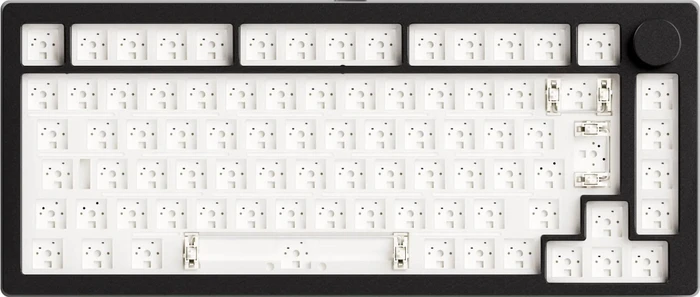 Akko Monsgeek M1 V5 VIA 75% Layout Barebone Tastatur, Dark Night, ISO