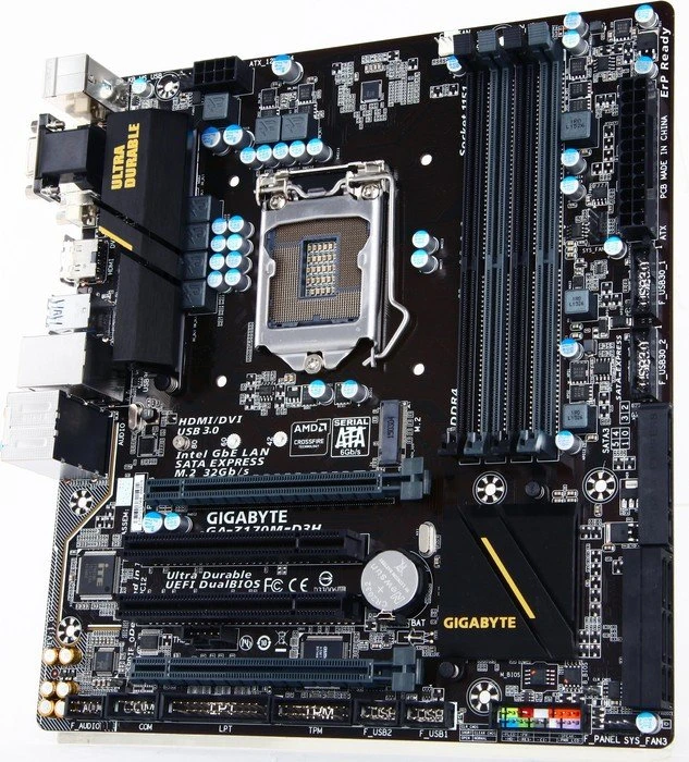 GIGABYTE GA-Z170M-D3H (Intel 1151)