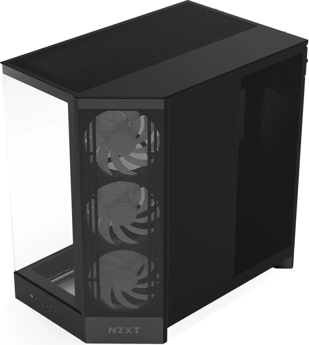 NZXT H9 Flow RGB [2025] Black, schwarz, Glasfenster