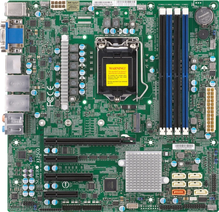 Supermicro X12SCQ, retail (Intel 1200)