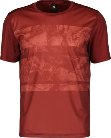 Scott Trail Flow Trikot kurzarm wood red/dusk red (Herren)