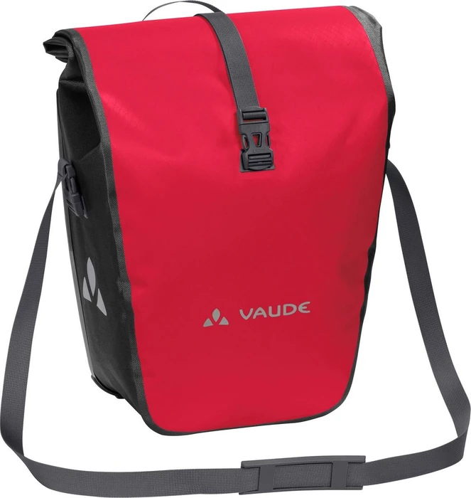 Vaude Aqua Back Doppeltasche Gepäcktasche rot