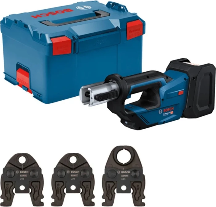Bosch Professional GPT 18V-19 Akku-Presswerkzeug solo inkl. L-Boxx + Zubehör