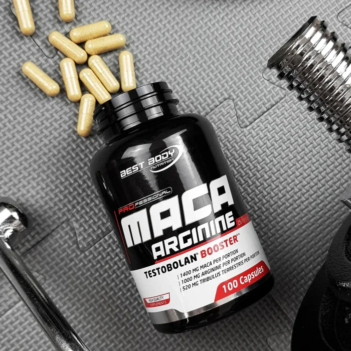 Best Body Nutrition Professional Maca Arginine Testobolan Booster 100 Stück