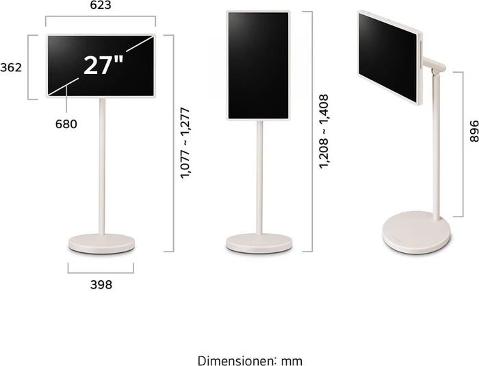 LG StanbyME 27LX6TDGA, 27"