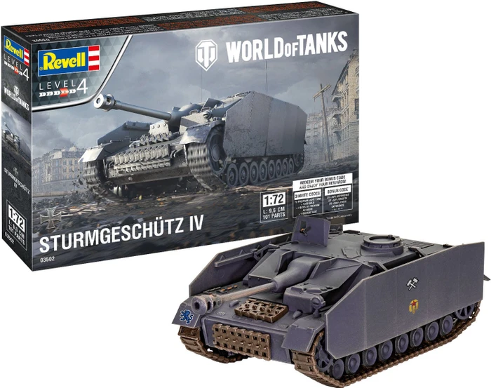 Revell Sturmgeschütz IV World of Tanks