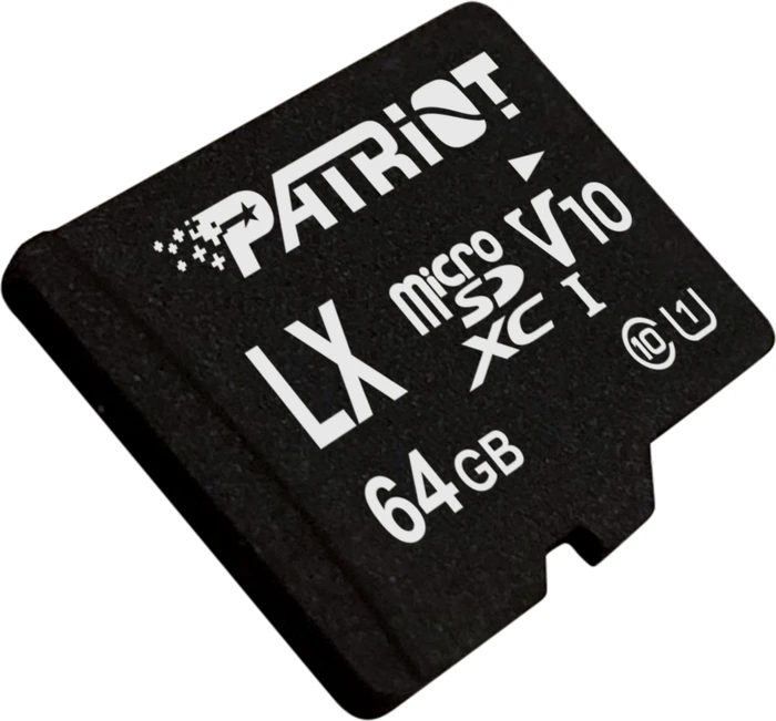 Patriot LX R90 64GB Kit, UHS-I U1, Class 10