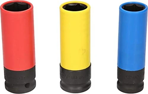 Brilliant Tools Alu-Felgen Kraft Steckschlüsselsatz inkl. Werkzeugbox, 3-tlg.