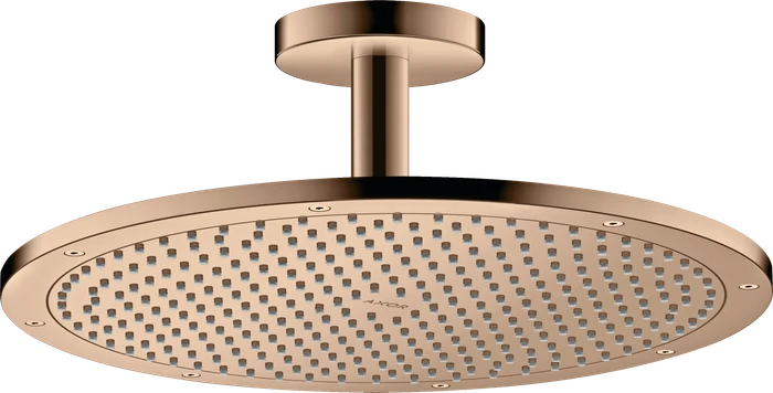 Hansgrohe Axor ShowerSolutions Kopfbrause 350 1jet mit Deckenanschluss polished red gold
