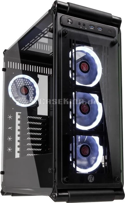 Raijintek Coeus EVO TC, Glasfenster