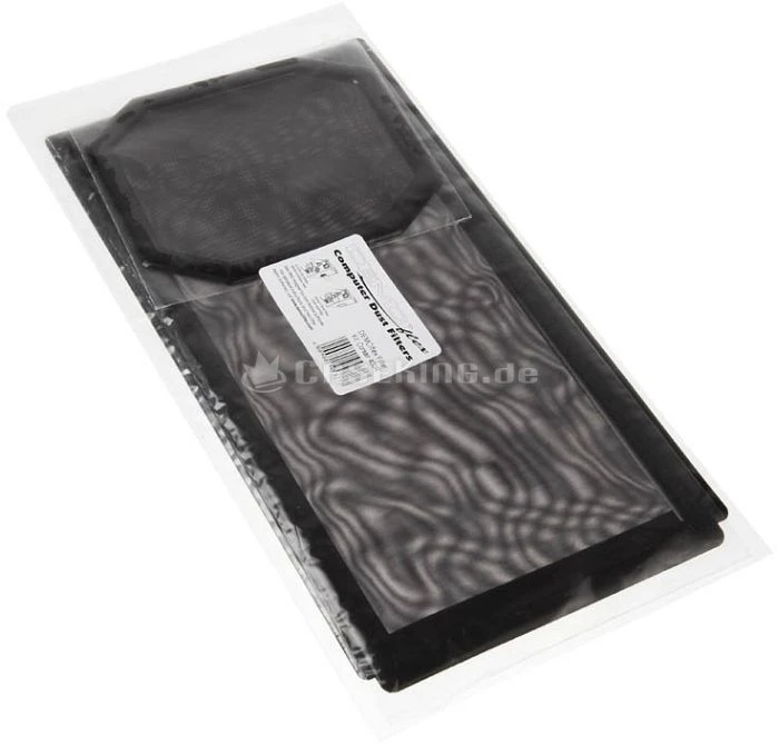 DEMCiflex Staubfilter Set für Corsair 400R schwarz/schwarz
