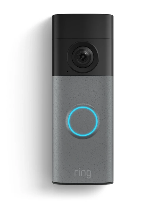 Ring Battery Video Doorbell Gen2, Speckled Grey, inkl. Türgong, Video-Türklingel