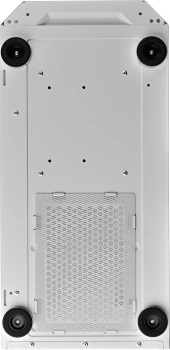 SilverStone Fara 514X, weiß, Glasfenster