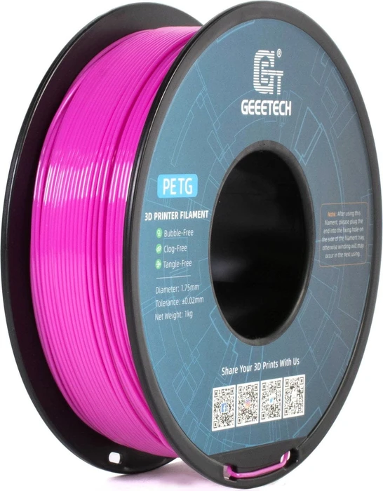 Geeetech PETG, rosa, Spule, 1.75mm, 1.00kg