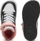 Puma Rebound V6 Mid puma white/strong gray/pink fruit (Junior) Vorschaubild