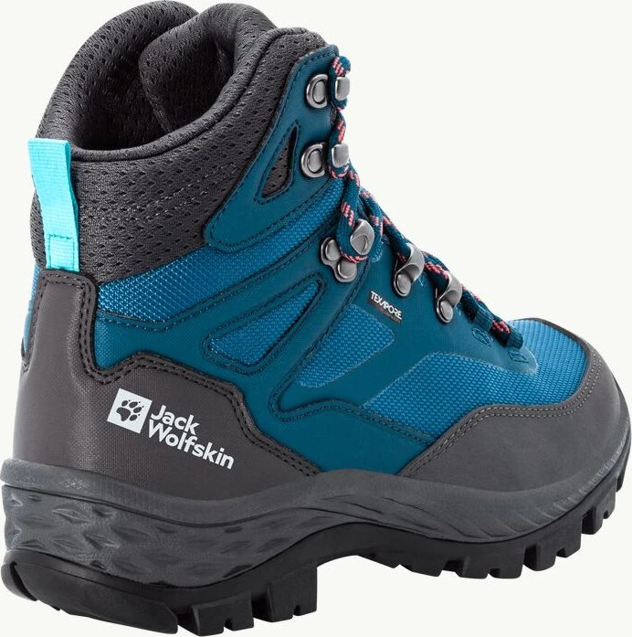 Jack Wolfskin Rebellion Guide Texapore Mid turquoise/coral (Damen)