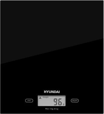 Hyundai KVE 893B digitale Küchenwaage schwarz