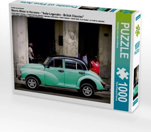 Calvendo Morris Minor in Havanna - Ein Motiv aus dem Kalender Auto-Legenden - British Classics