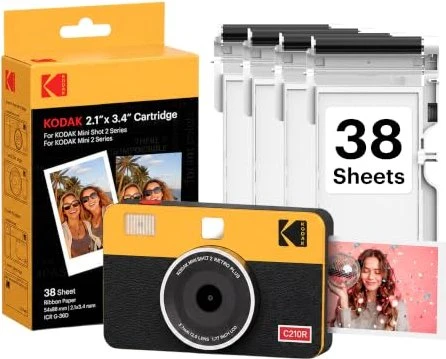 Kodak Mini Shot 2 Combo Retro gelb