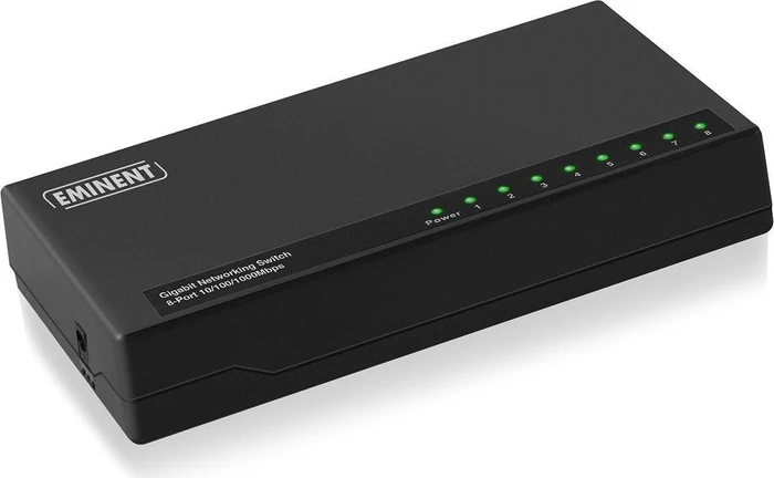 Eminent EM444 Desktop Gigabit Switch, 8x RJ-45