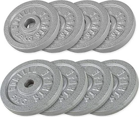 Gorilla Sports Hantelscheiben Gusseisen Set 30kg