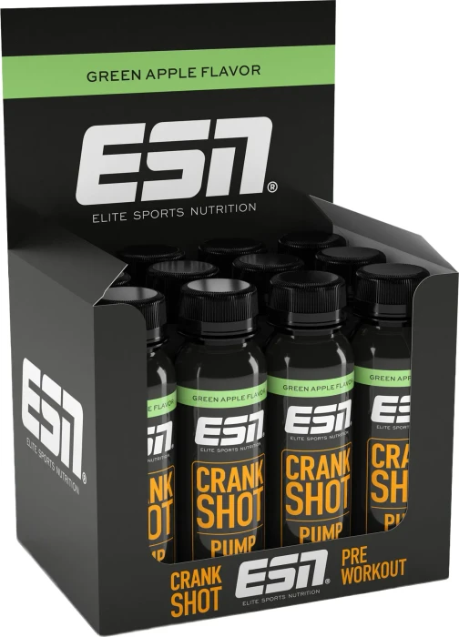 ESN Crank Shot Pump Green Apple 1.14l (12x 95ml)