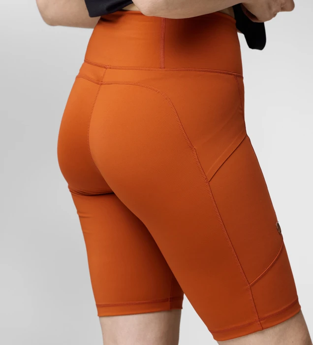 Fjällräven Abisko Tights Hose kurz terracotta brown (Damen)