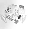Thermaltake Divider 200 TG Air Snow Edition, weiß, Glasfenster Vorschaubild