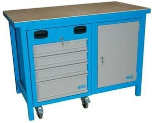 Güde 1200 SLT Multi Werkbank mit Werkzeugwagen