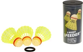 Speedminton Night Speeder Badmintonbälle, 3 Stück