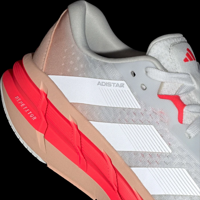 adidas Adistar 3 core white/lucid red (Damen)