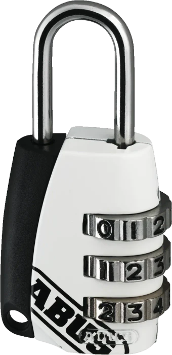 ABUS 155/20 weiß, Zahlenschloss