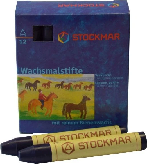 Stockmar Wachsstifte, blauviolett, 12er-Pack