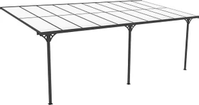 Westmann Bruce Terrassenüberdachung 617x300cm schwarz