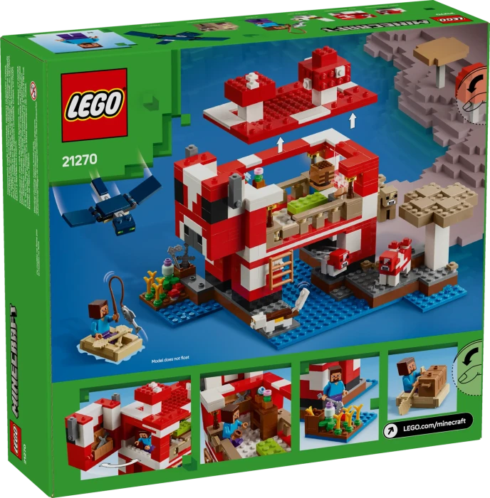 LEGO Minecraft - Das Pilzkuh-Haus