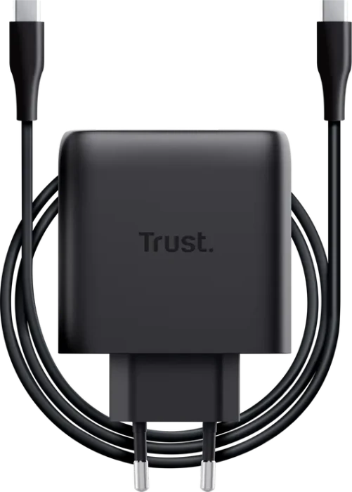 Trust Maxo USB-C-Ladegerät GaN 65W schwarz