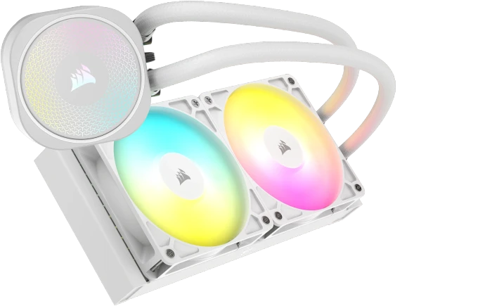 Corsair Nautilus 240 RS ARGB, weiß