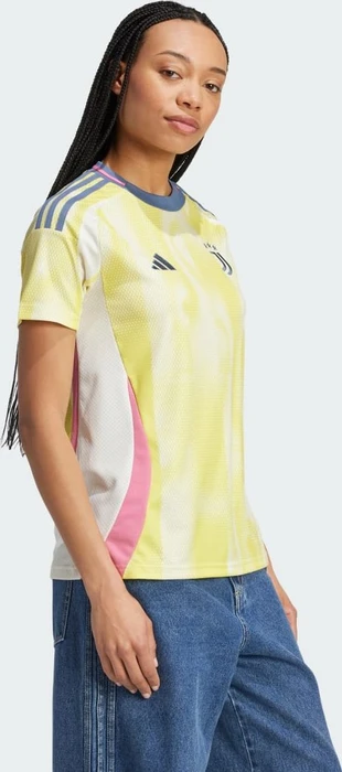 adidas Juventus Turin 2024/2025 Auswärtstrikot pure sulfur (Damen)