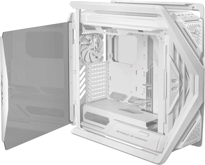 ASUS ROG Hyperion GR701 White, Glasfenster