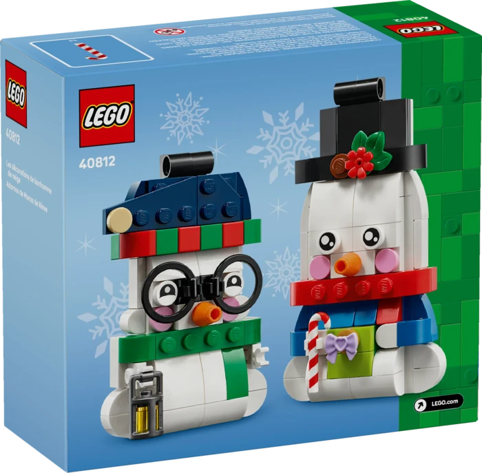 LEGO Deko-Schneemänner