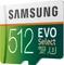 Samsung EVO Select R100/W90 512GB Kit, UHS-I U3, Class 10 Vorschaubild